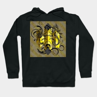 Fractured Freeform Hoodie